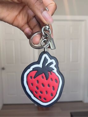 Coach Strawberry Bag Charm/Keychain